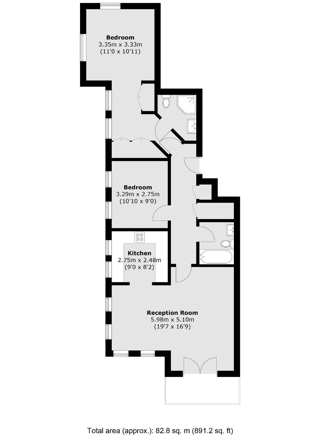 2 bed flat for sale in Admiralty Way, Teddington TW11 Zoopla