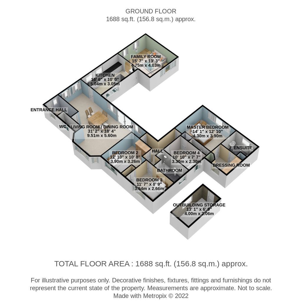 4 bed detached bungalow for sale in Taylors Ride, Leighton Buzzard LU7