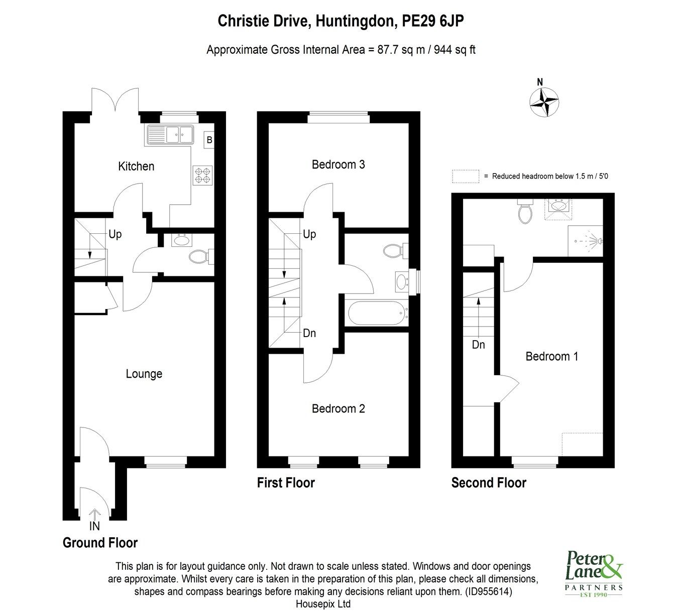 3 bed end terrace house for sale in Christie Drive, Hinchingbrooke Park