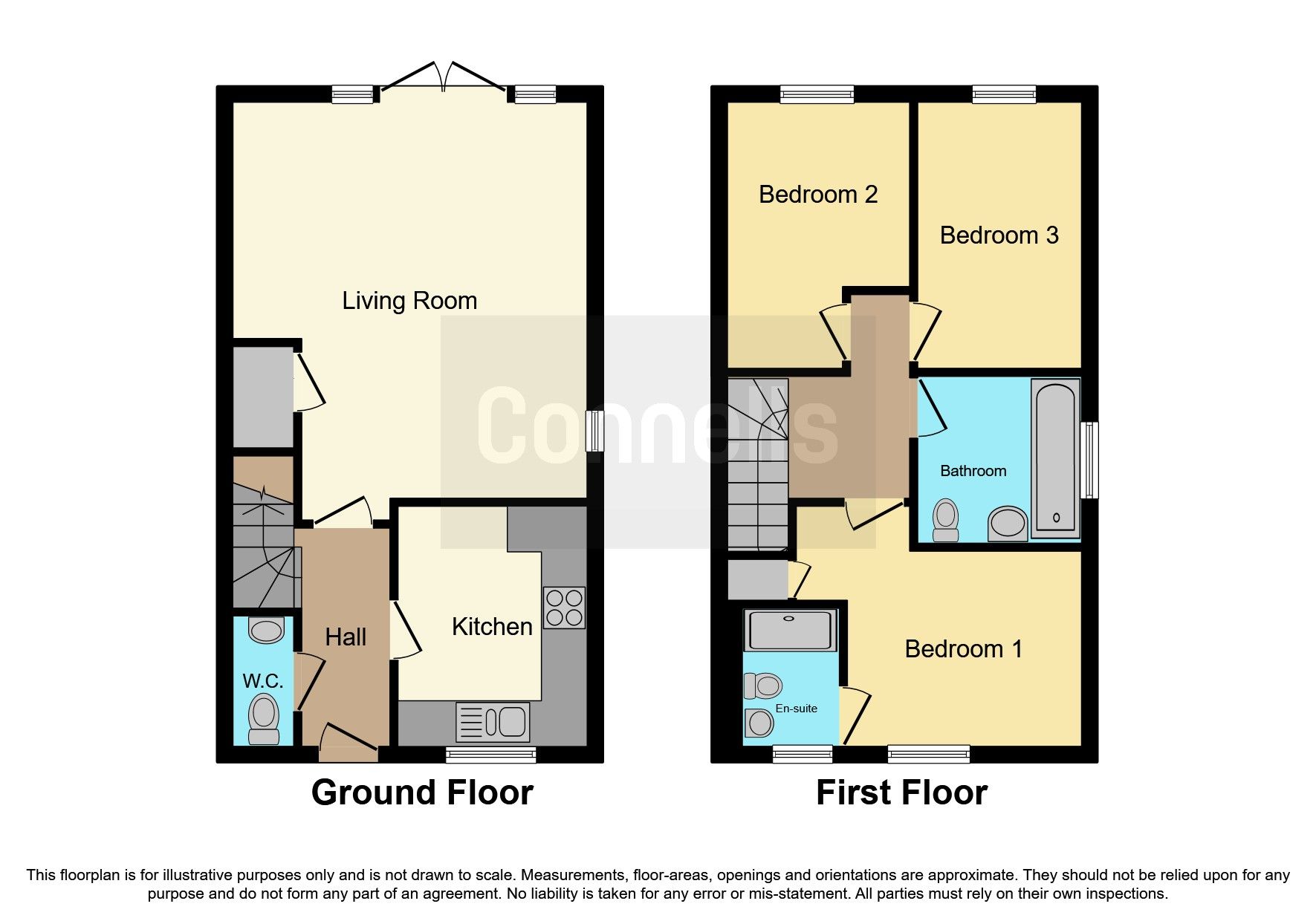 3 bed end terrace house for sale in Meadow Road, Houghton Conquest