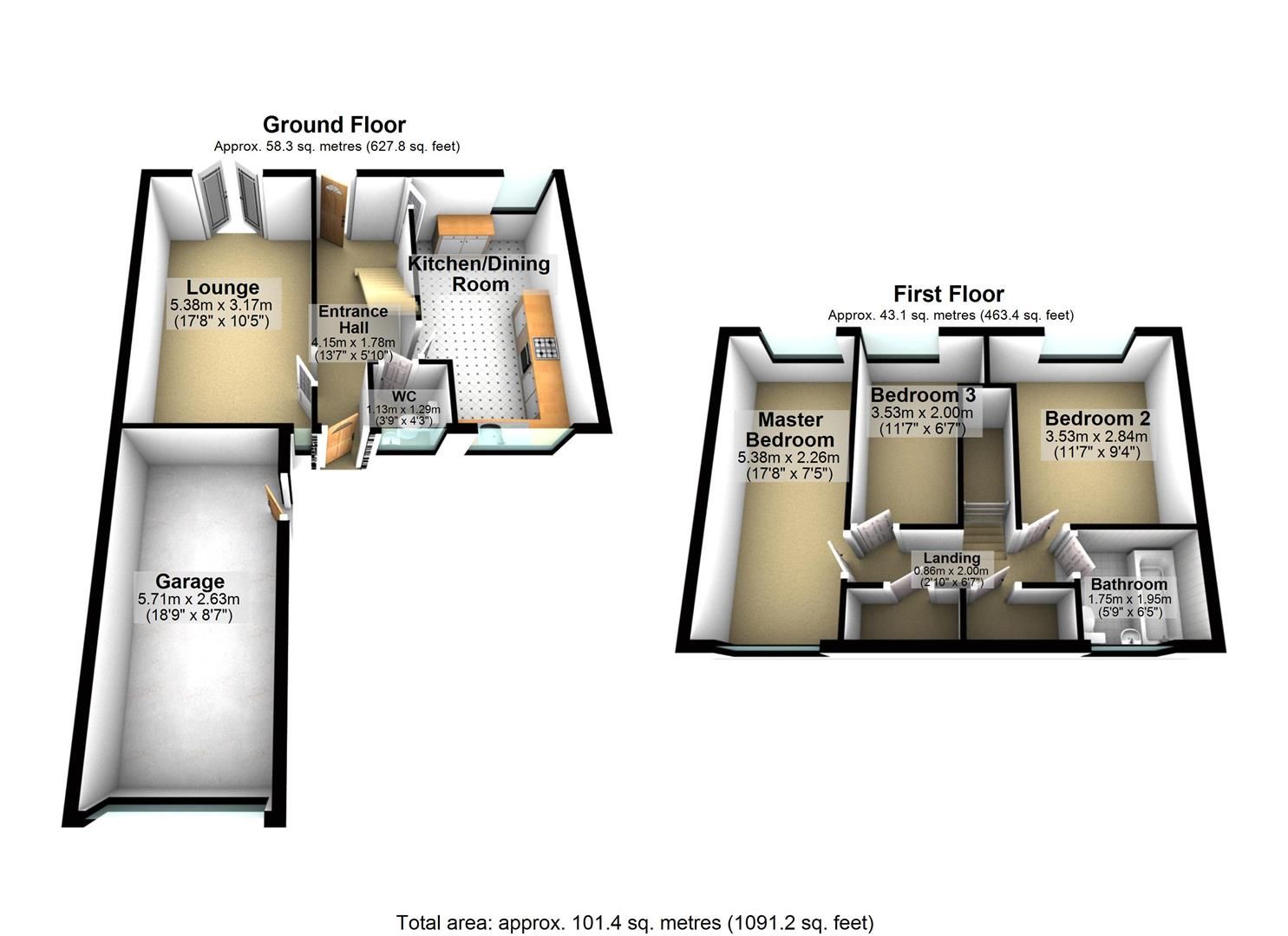 3 bed end terrace house for sale in Essendyke, Bretton, Peterborough
