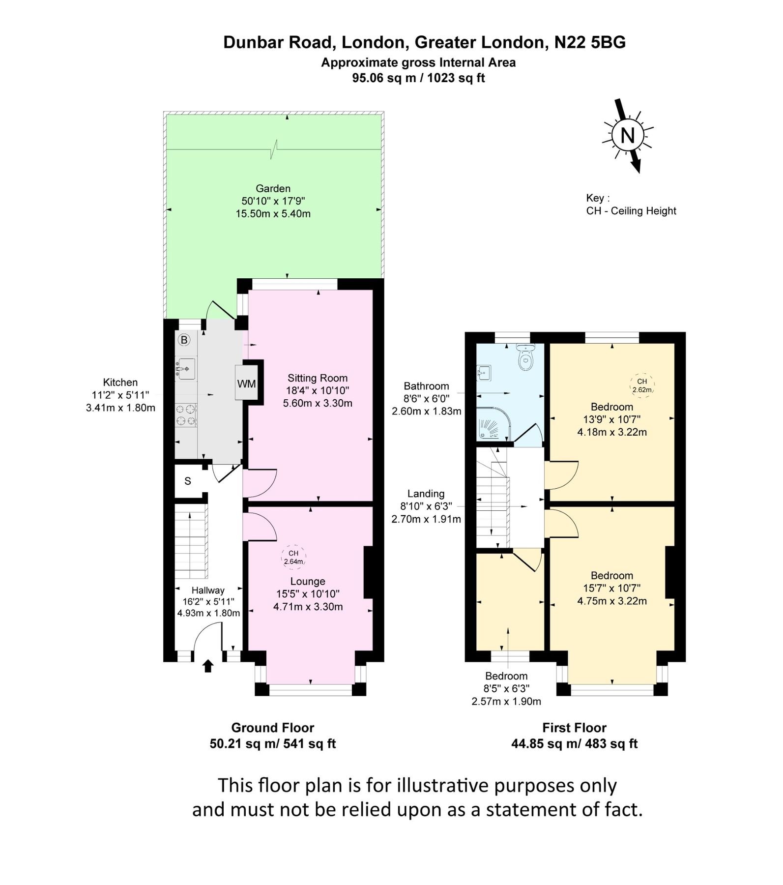 3 bed terraced house for sale in Dunbar Road, London N22 Zoopla