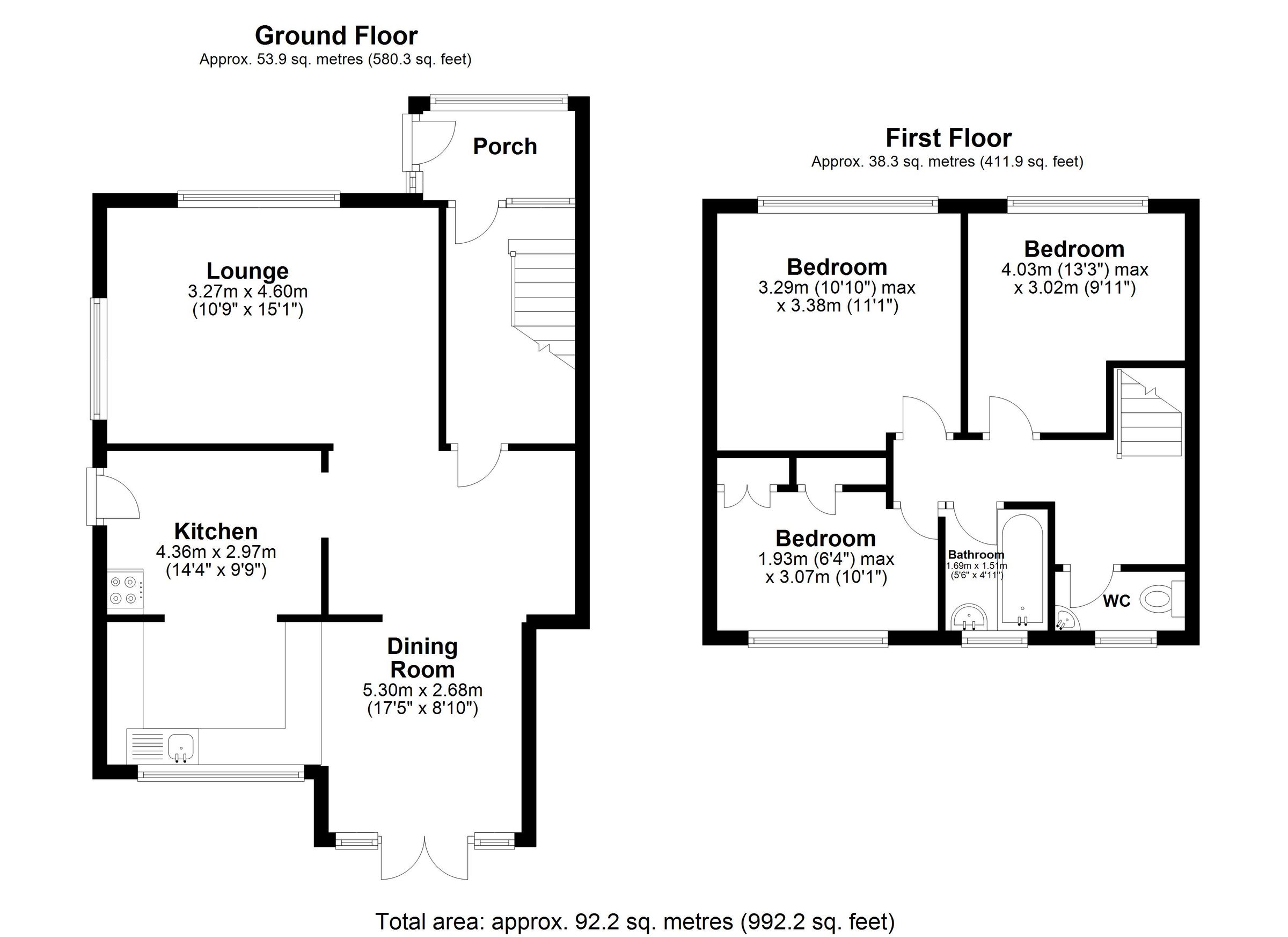 3 bed semidetached house for sale in Clifford Drive, Lowestoft NR33