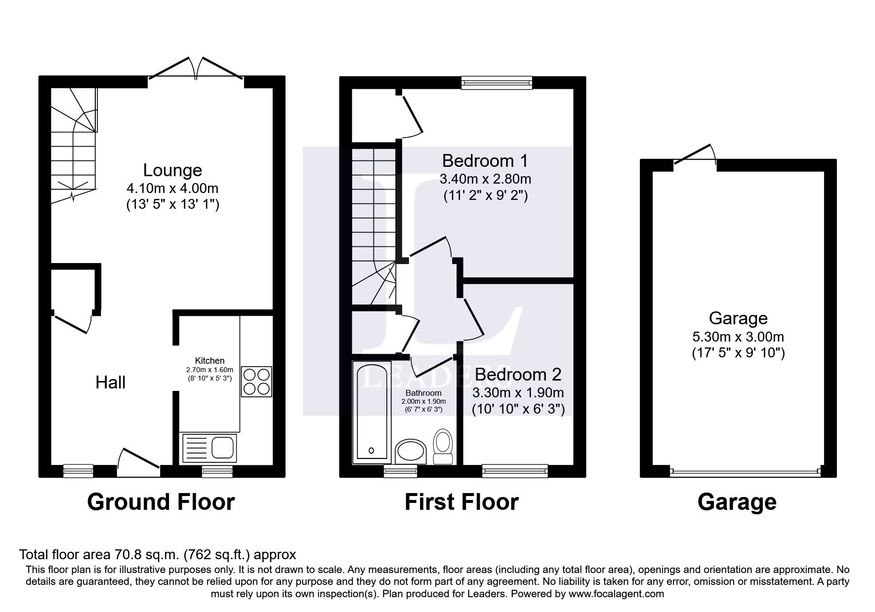 2 bed terraced house to rent in Garsdale Close, Bournemouth BH11 Zoopla