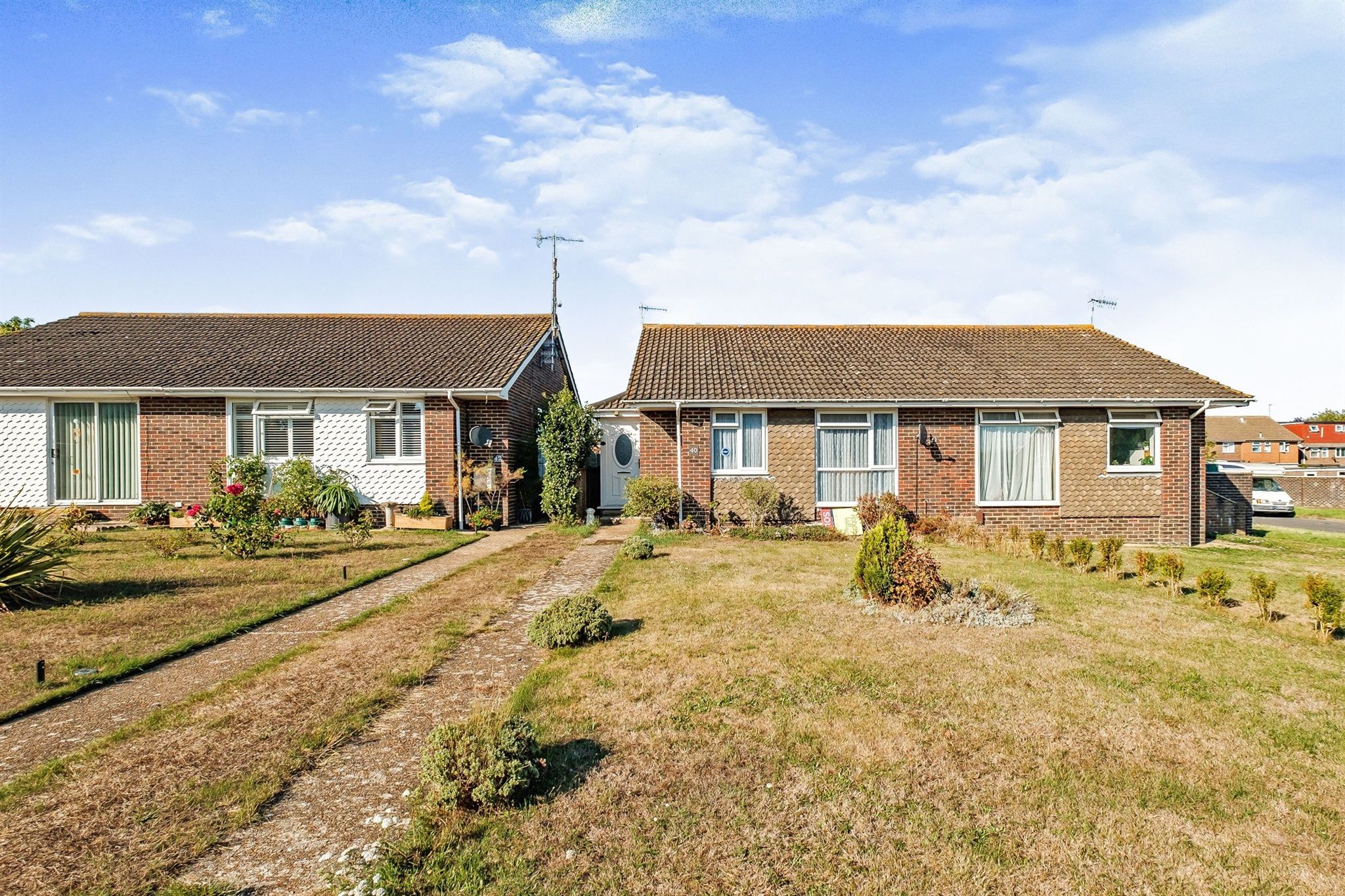 2 bed semidetached bungalow for sale in Test Road, Sompting, Lancing