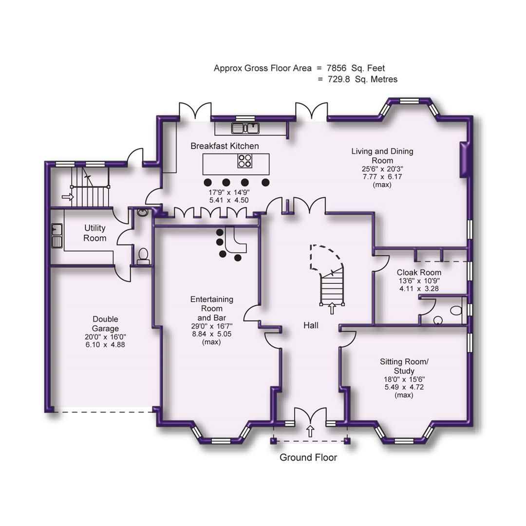 6 bed detached house for sale in Hale Road, Hale, Altrincham WA15 Zoopla