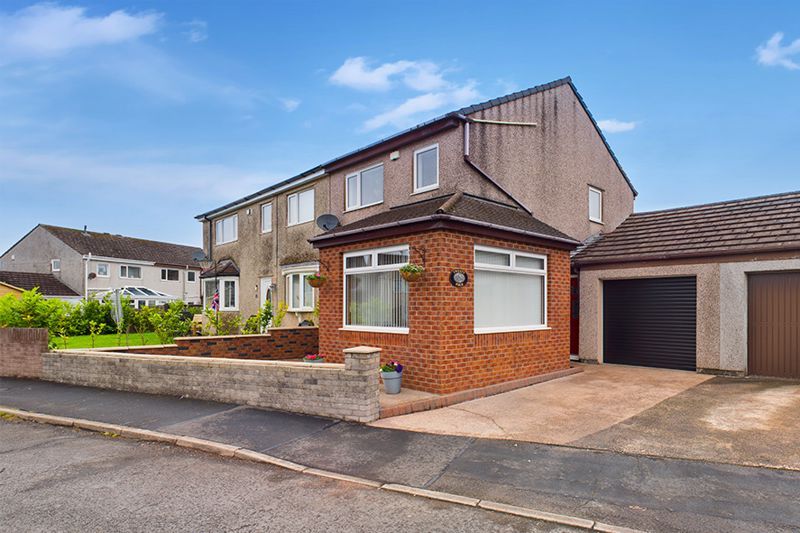 3 bed semidetached house for sale in Chatsworth Drive, Whitehaven CA28