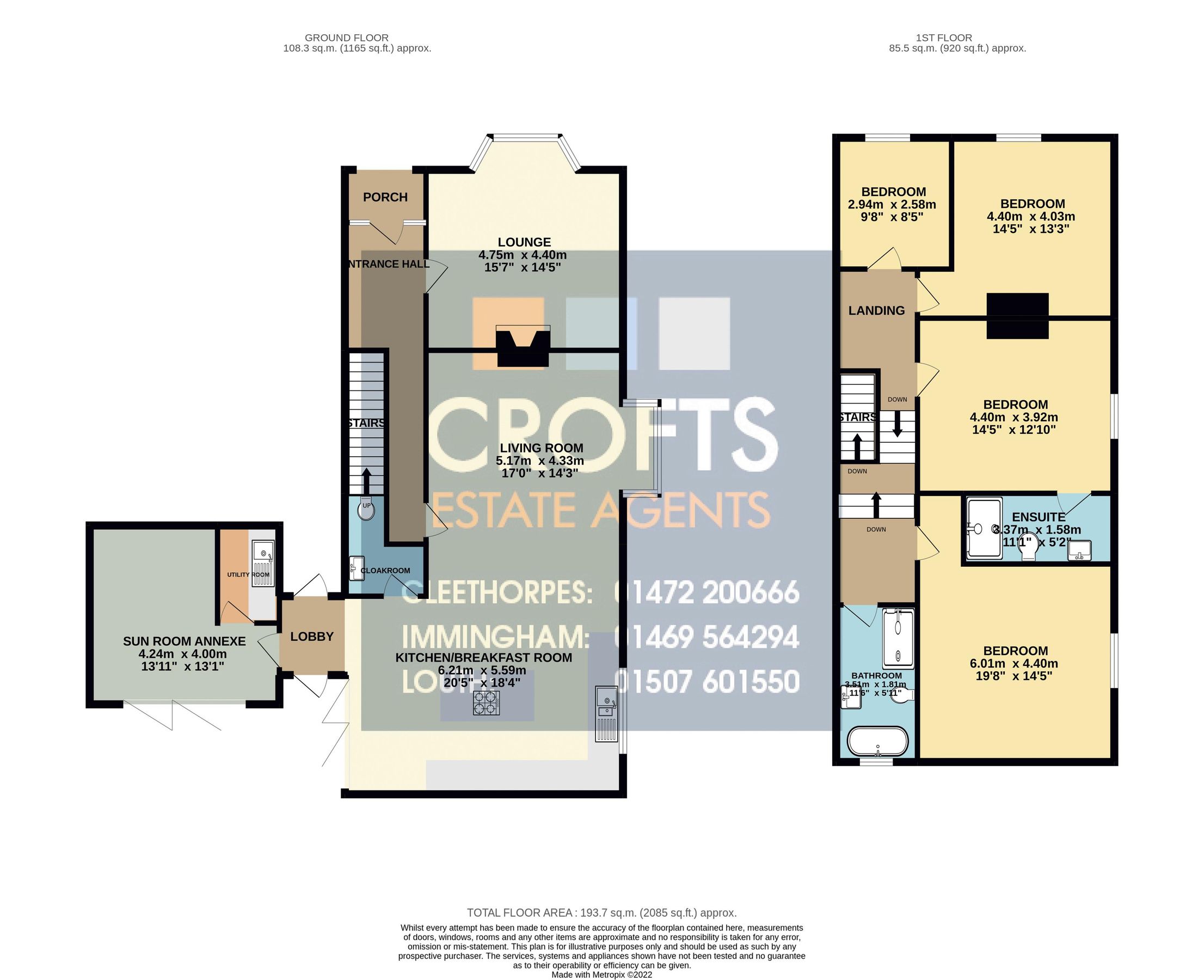 4 bed semidetached house for sale in Mill Road, Cleethorpes DN35 Zoopla