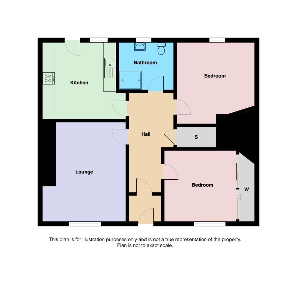 2 bed flat for sale in Clyde Street, Coatbridge ML5 Zoopla