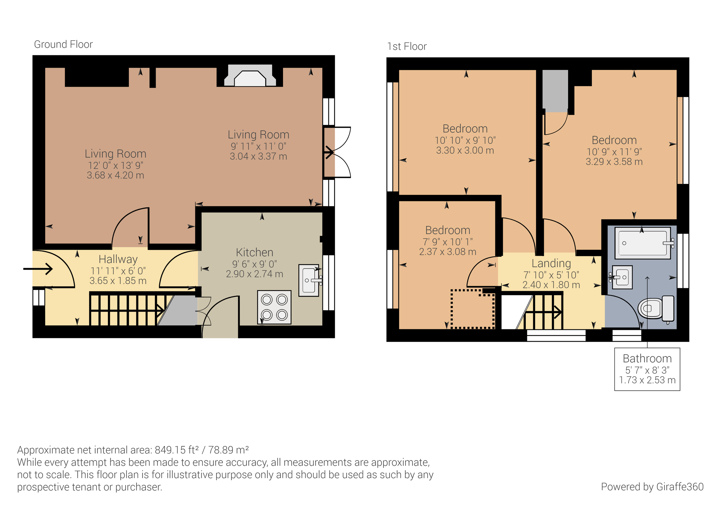 3 bed semidetached house for sale in Attlee Way, Cefn Golau, Tredegar