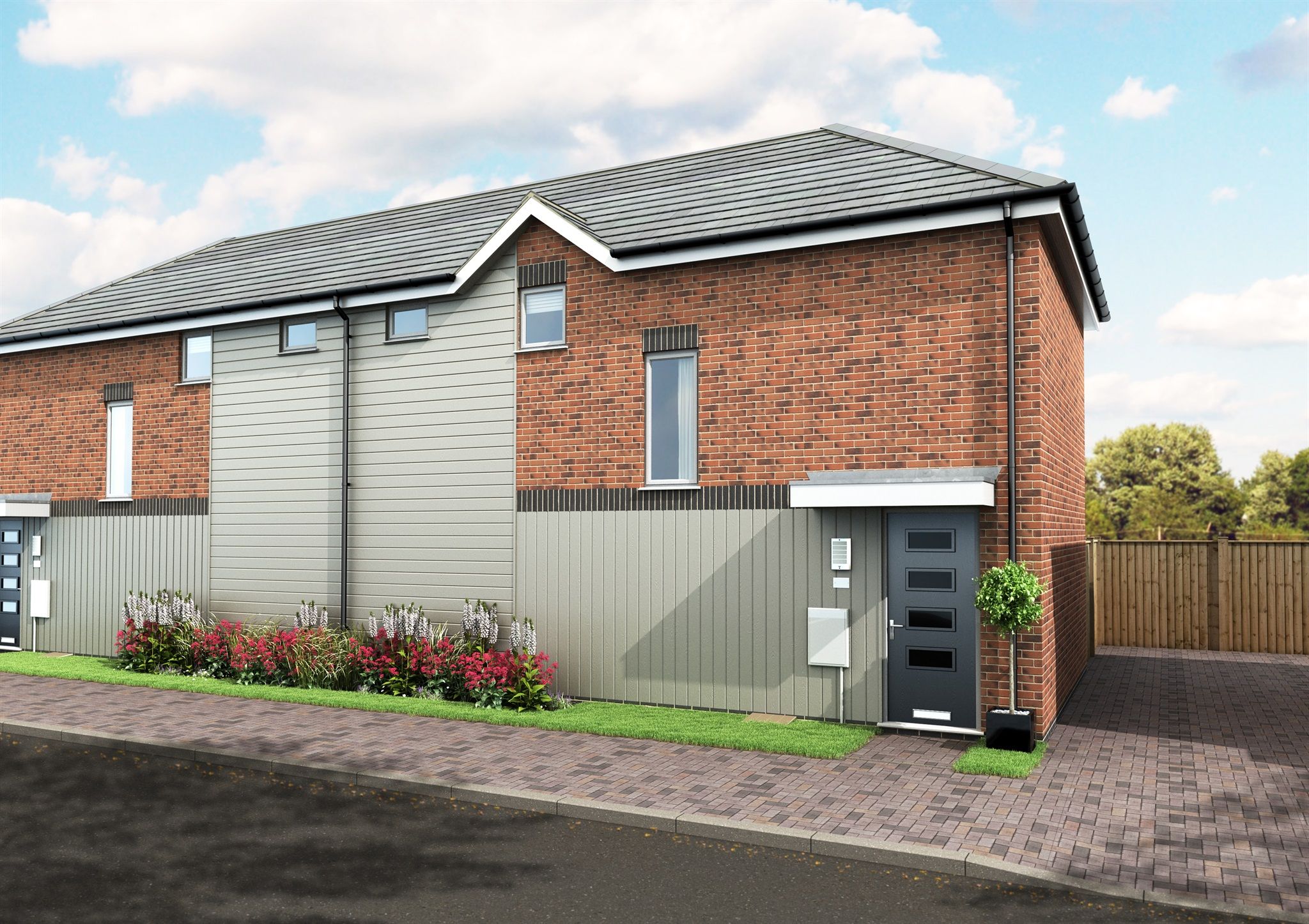 New home, 3 bed terraced house for sale in The Sidings, Hawkins Lane, BurtonOnTrent DE14 Zoopla