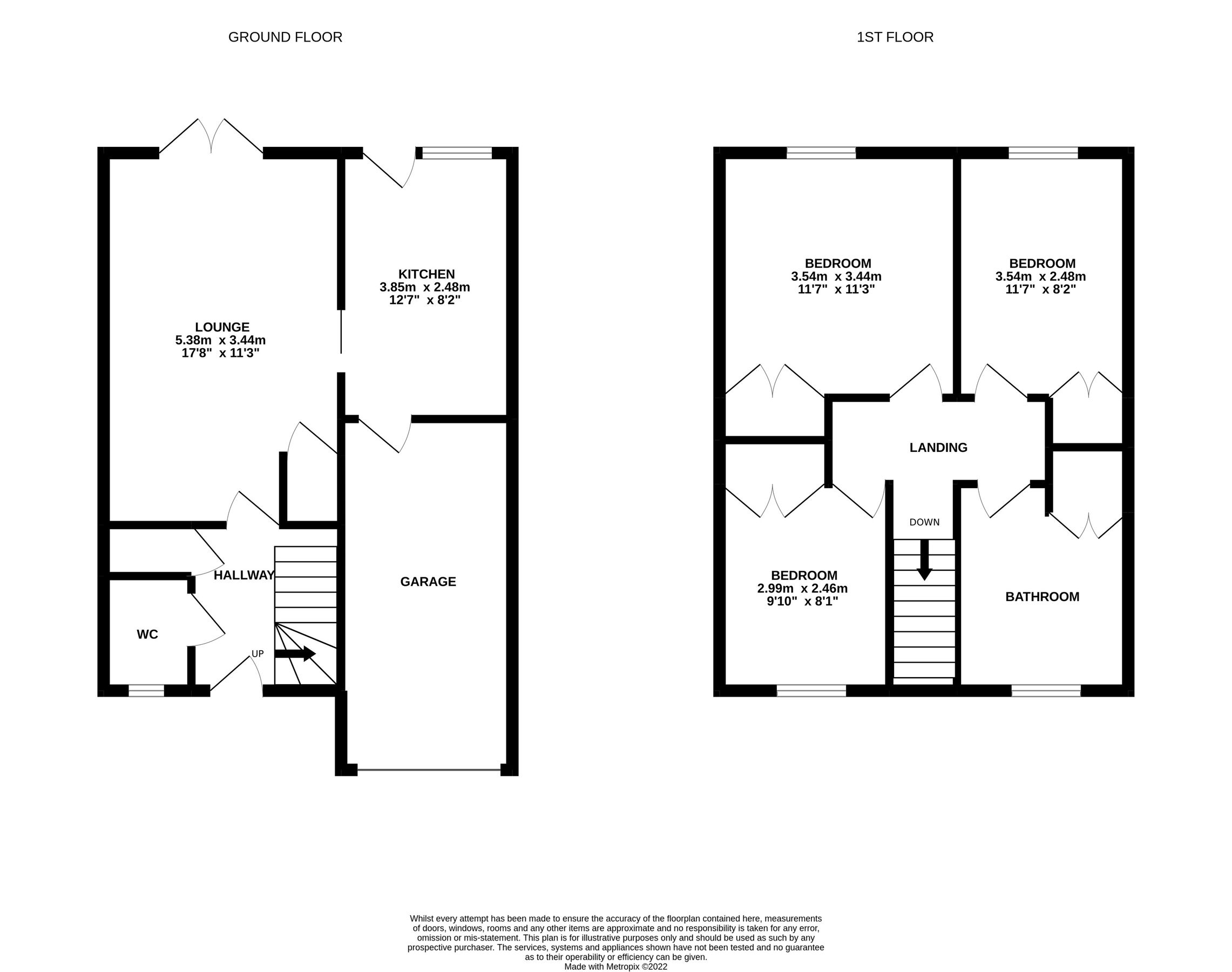 3 bed terraced house for sale in Leighton Court, Dunstable