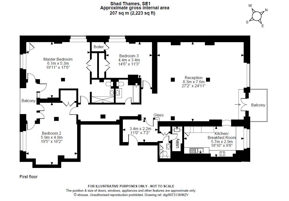 3 bed flat to rent in Butlers Wharf West, Shad Thames, London SE1 Zoopla