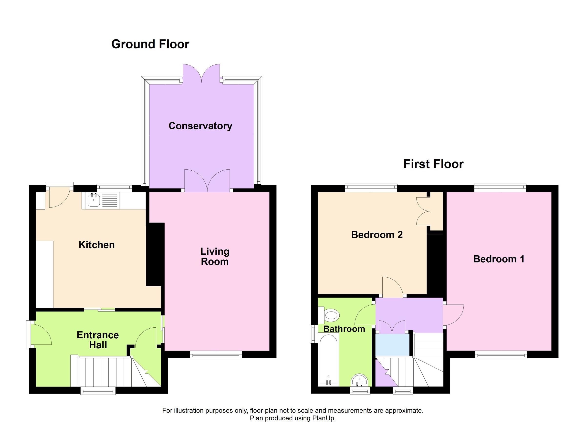 2 bed semi-detached house for sale in Erwlas, Parcllyn, Cardigan SA43 ...
