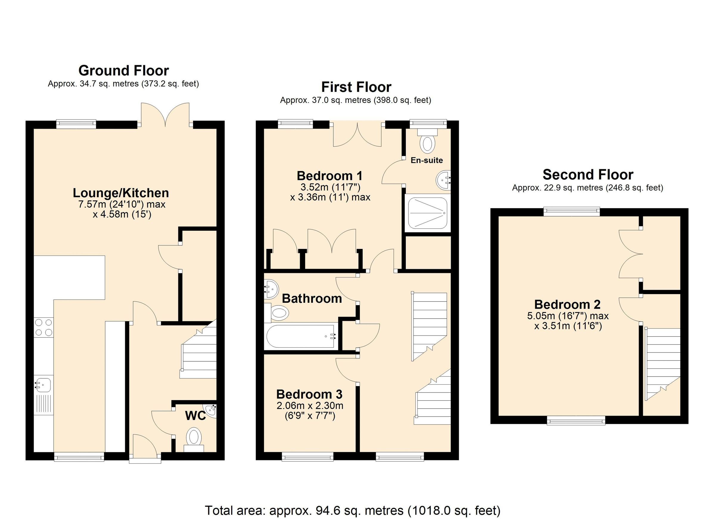 3 bed property for sale in Dunns Way, BlaydonOnTyne NE21 Zoopla