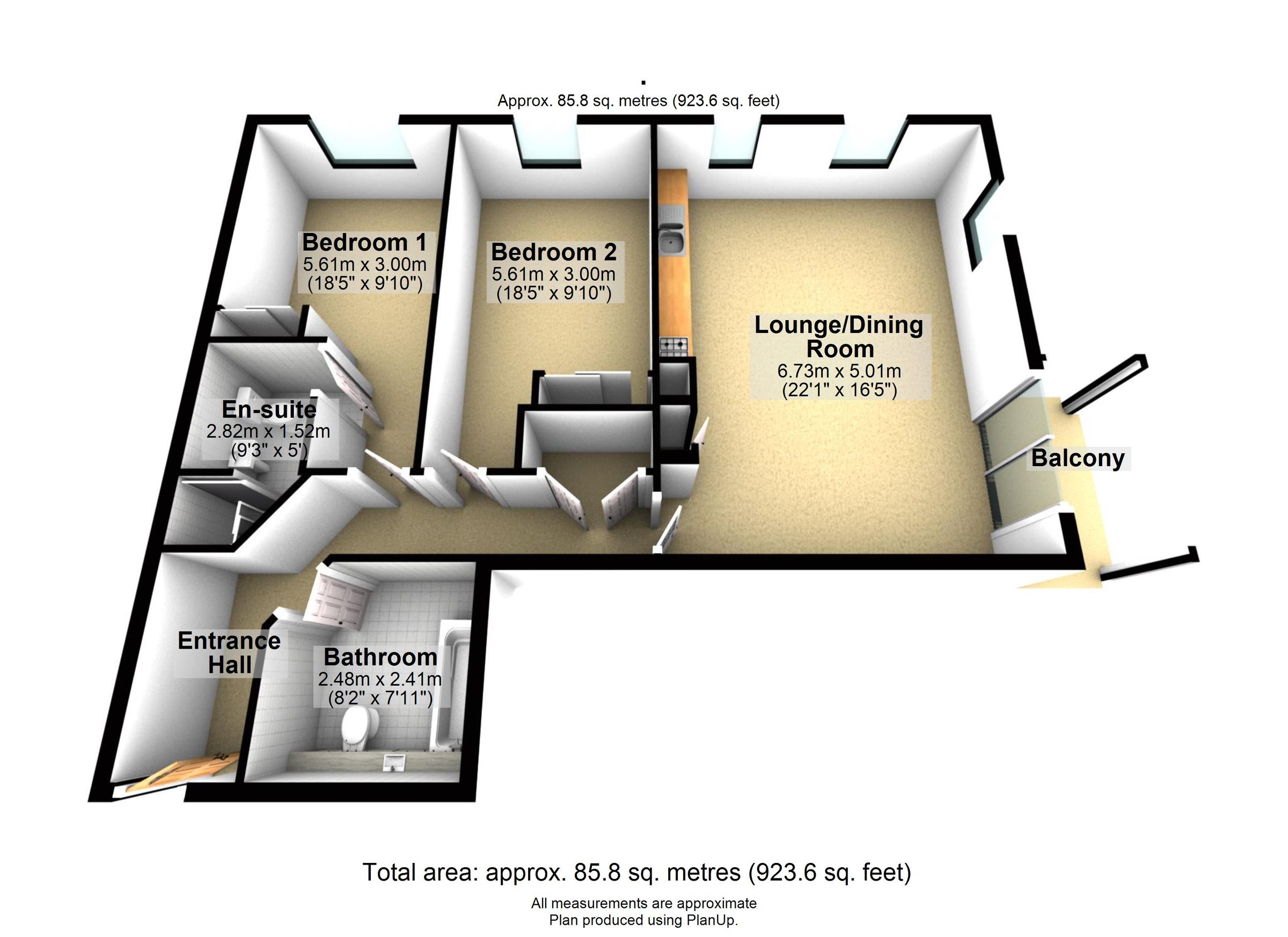 2 bed flat for sale in Broomgrove Road, Sheffield S10 Zoopla