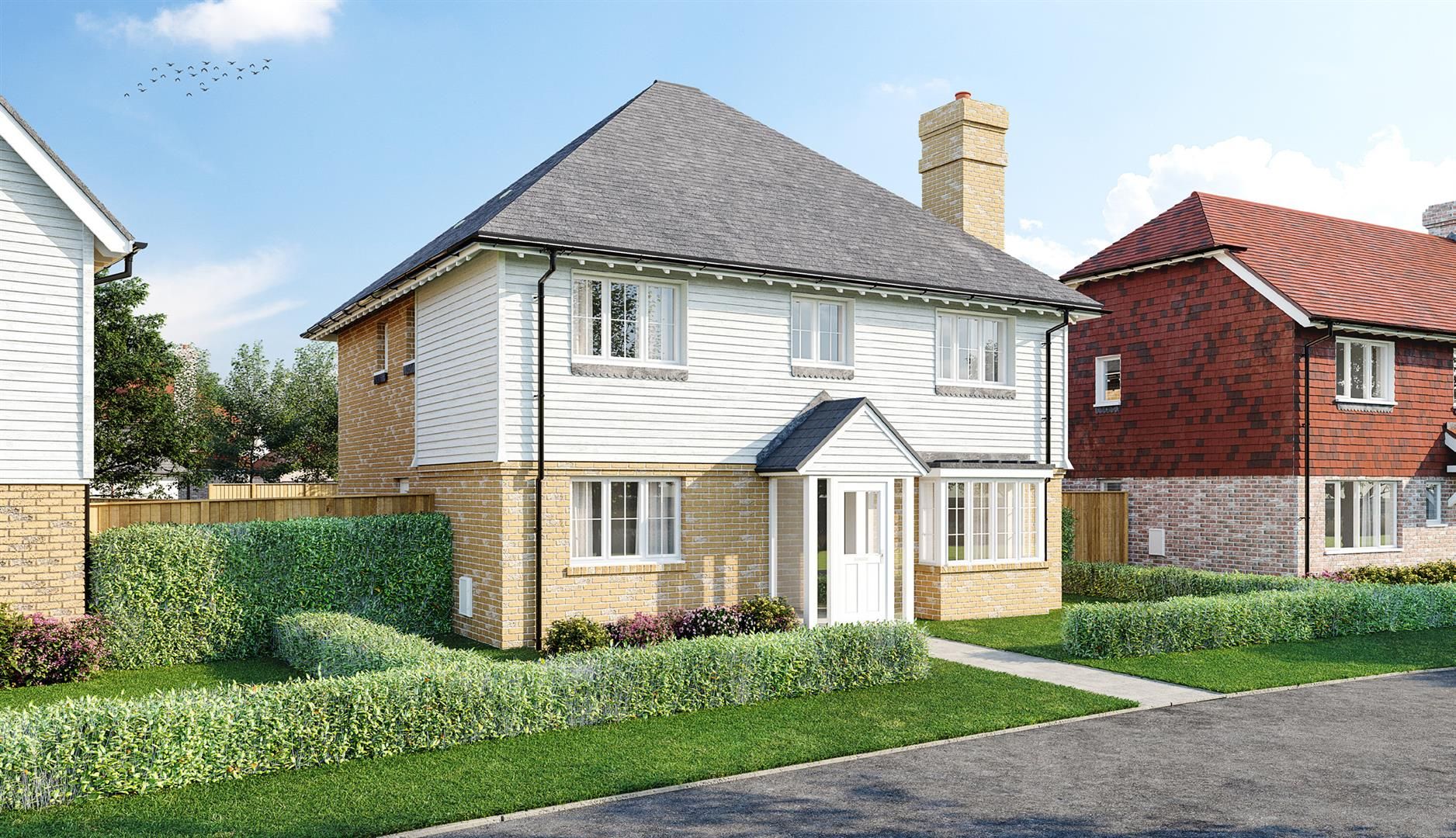 4 bed detached house for sale in Chilmington Green, Great Chart