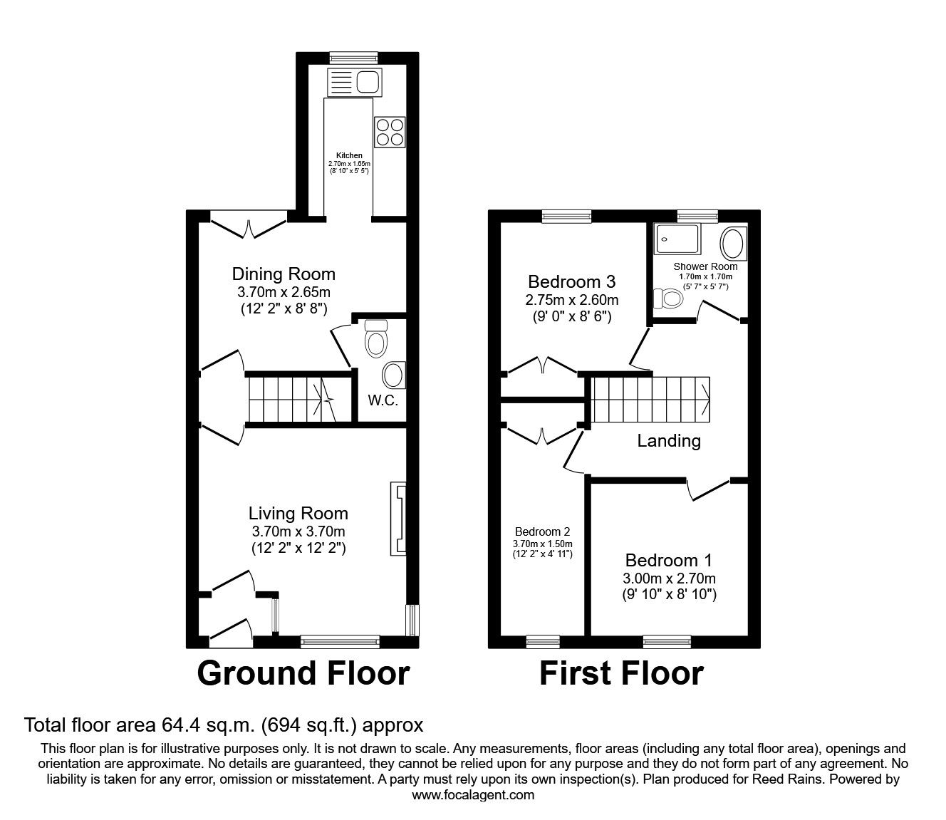 3 bed terraced house for sale in Langworthy Road, Salford, Greater