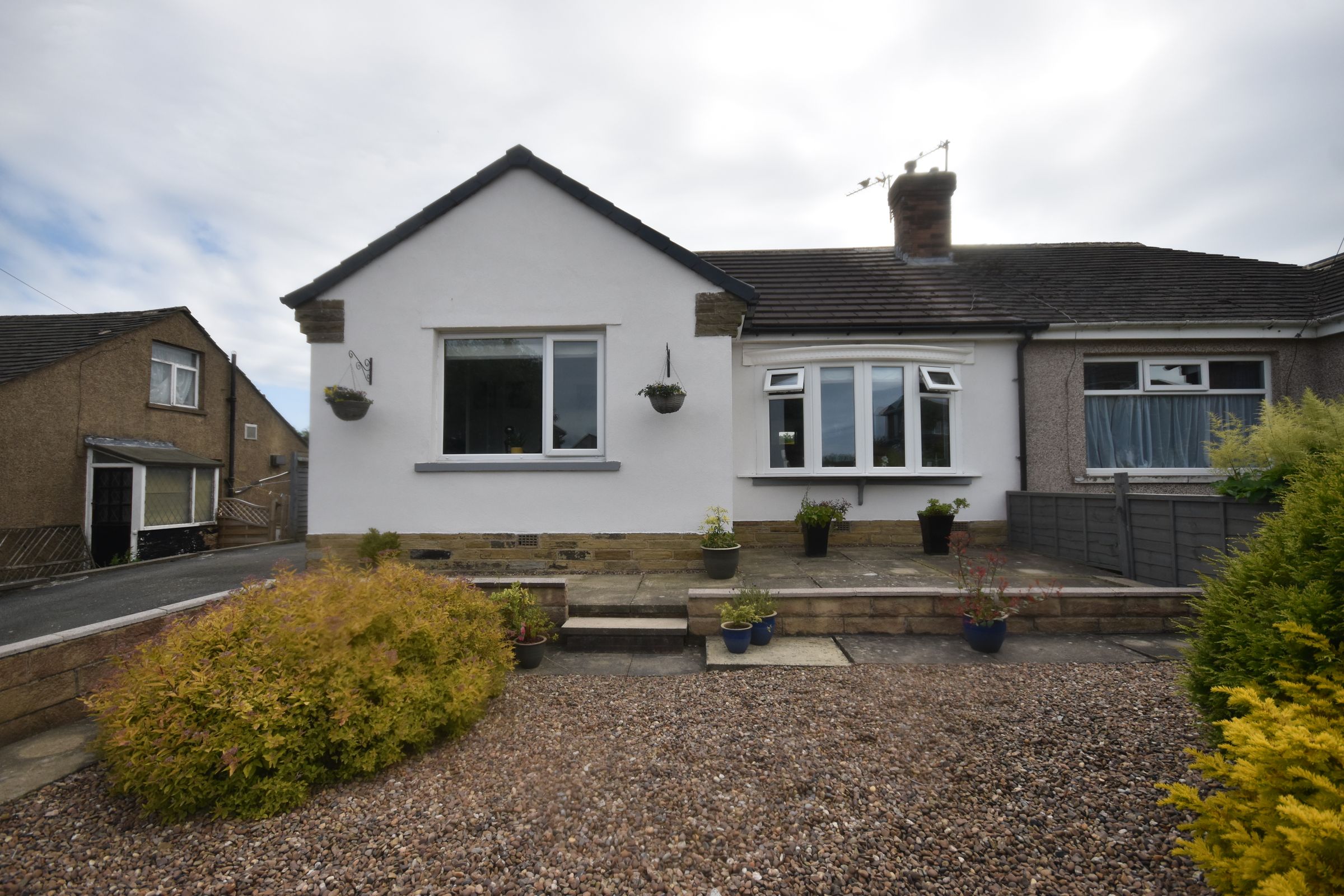 2 bed semidetached bungalow for sale in Back Lane, Queensbury