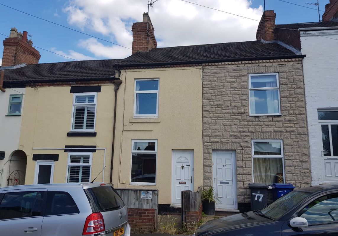 2 bed terraced house for sale in 76 Nelson Street, BurtonOnTrent