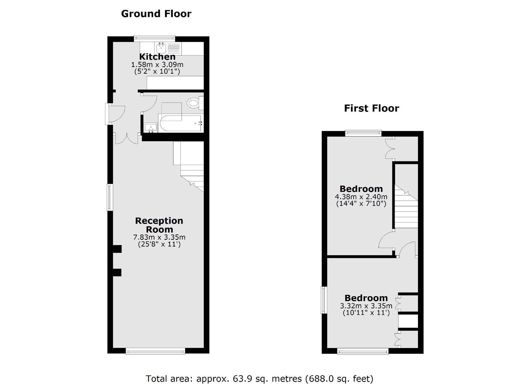 2 bed semidetached house for sale in York Road, Kingston Upon Thames