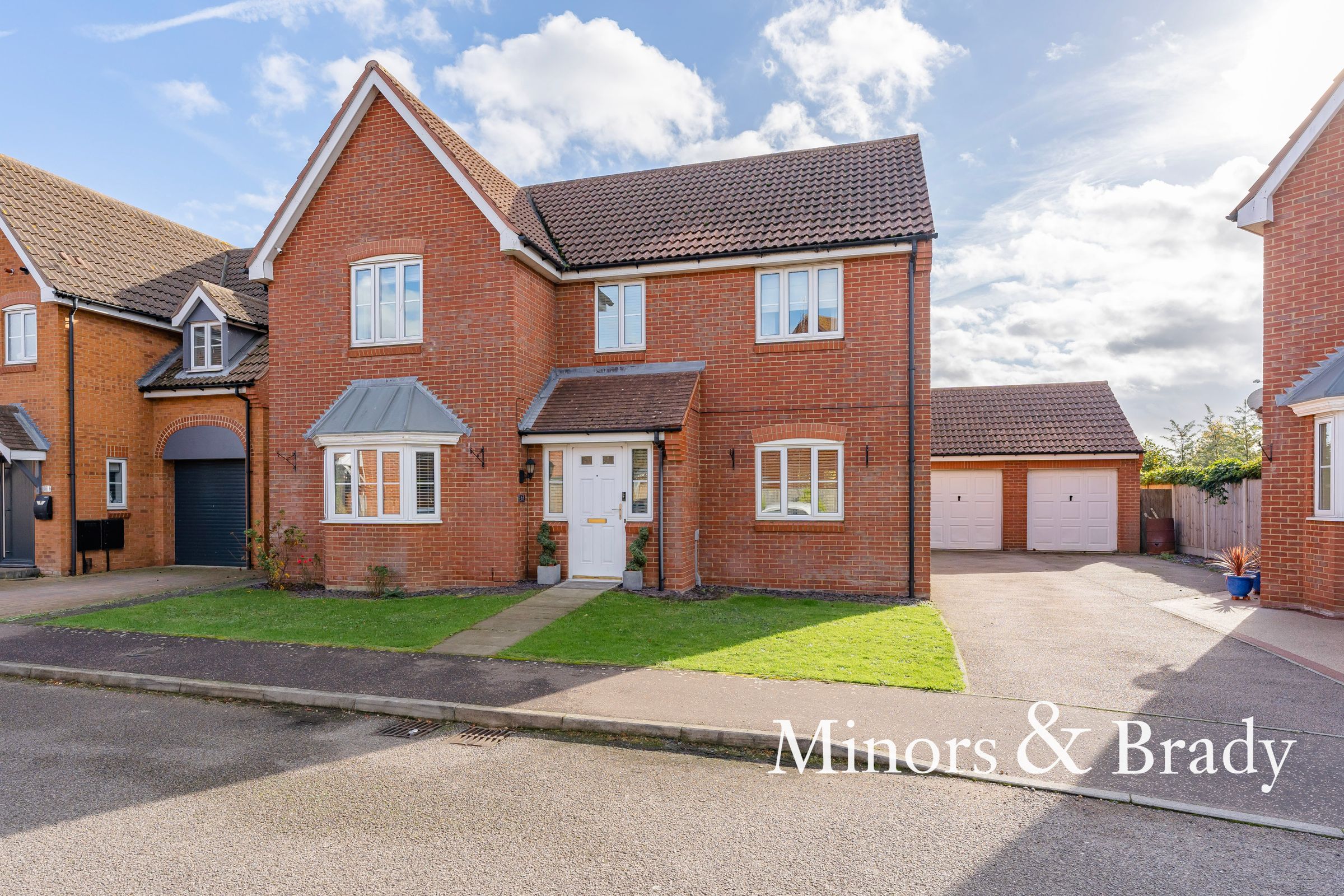 4 bed detached house for sale in Horsley Drive, Gorleston, Great