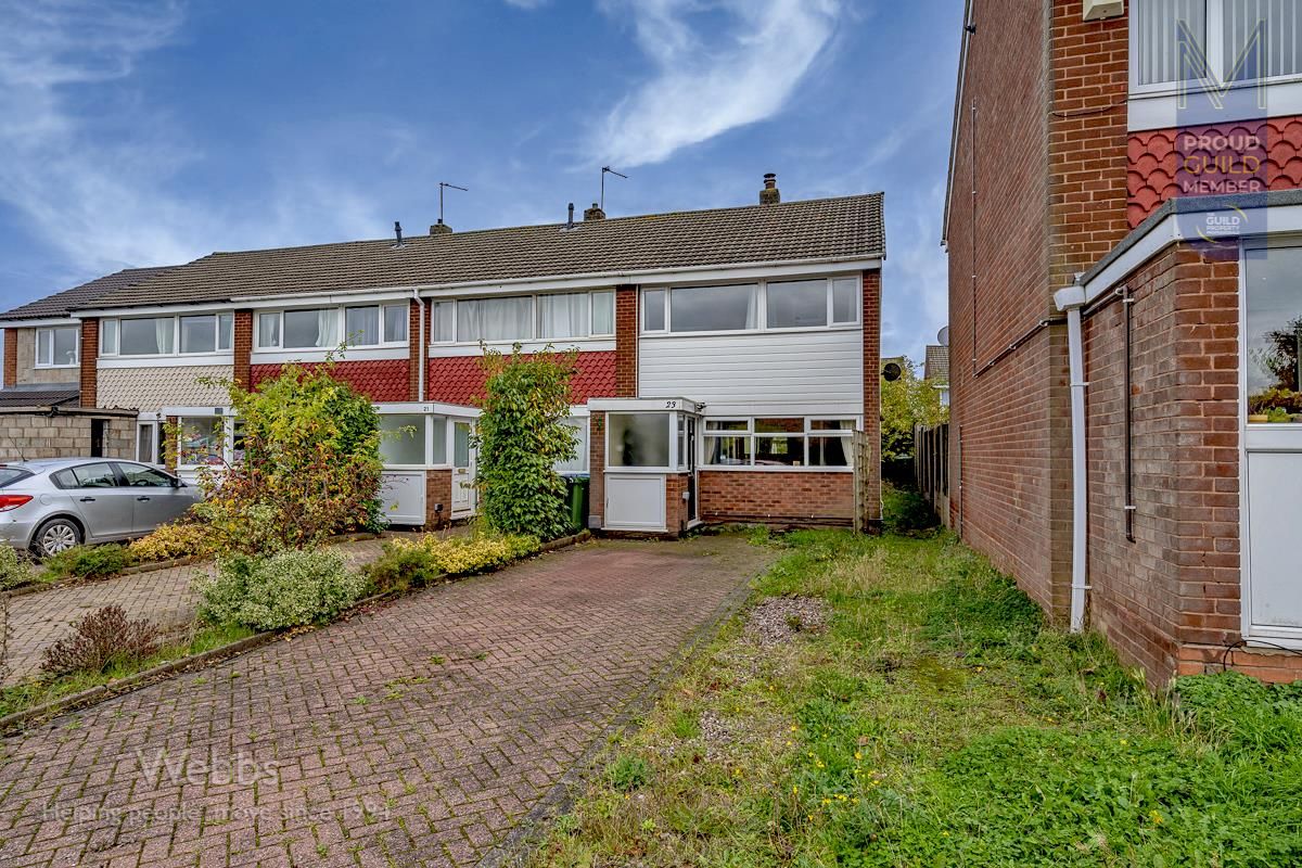 3 bed end terrace house for sale in Anson Road, Great Wyrley, Walsall