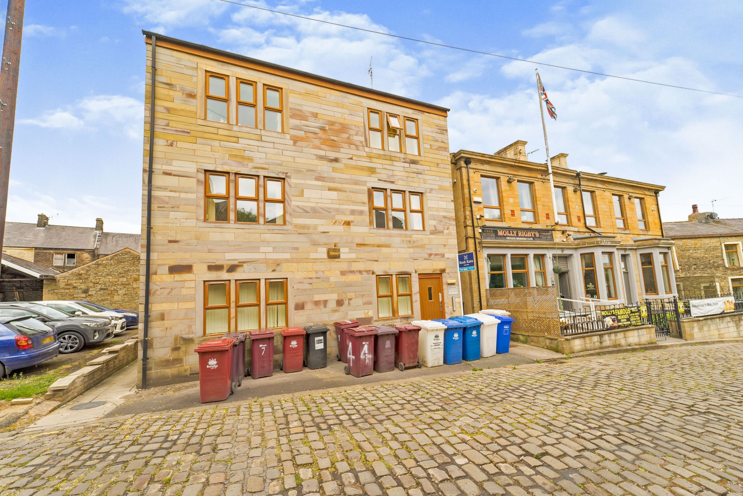 3 bed flat for sale in Mill Street, Padiham, Burnley, Lancashire BB12