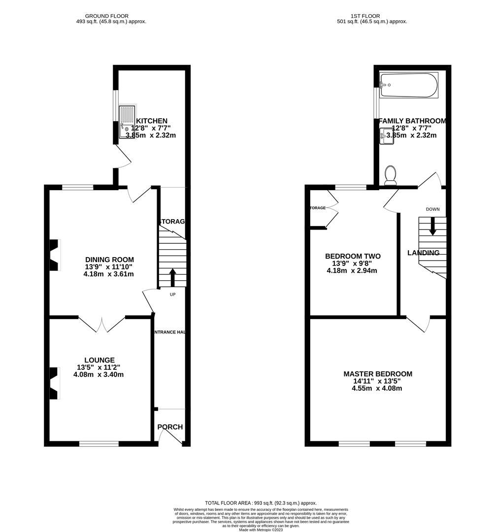2 bed terraced house for sale in Preston Road, ClaytonLeWoods