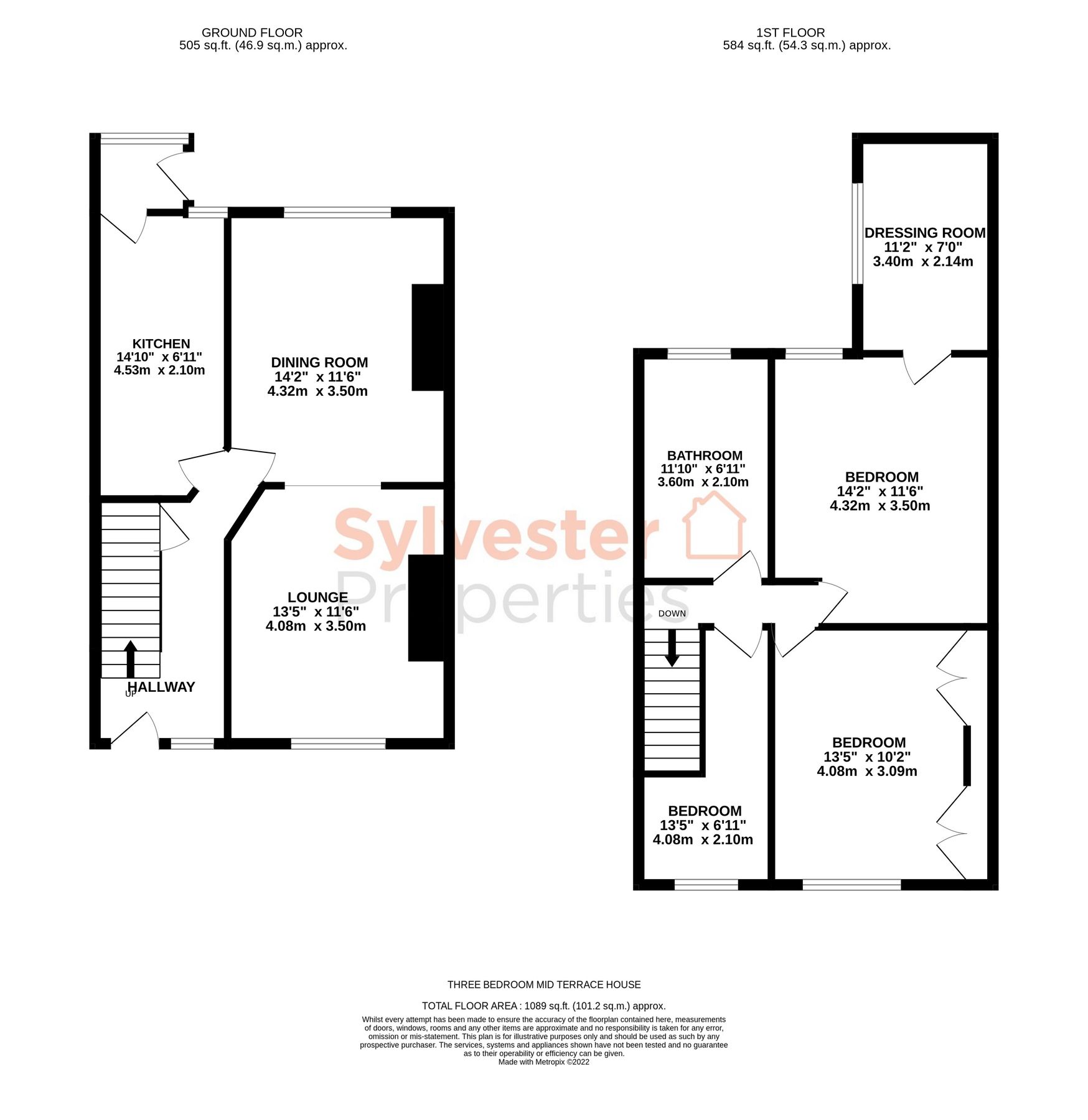 3 bed terraced house for sale in Eden Terrace, Stanley, County Durham