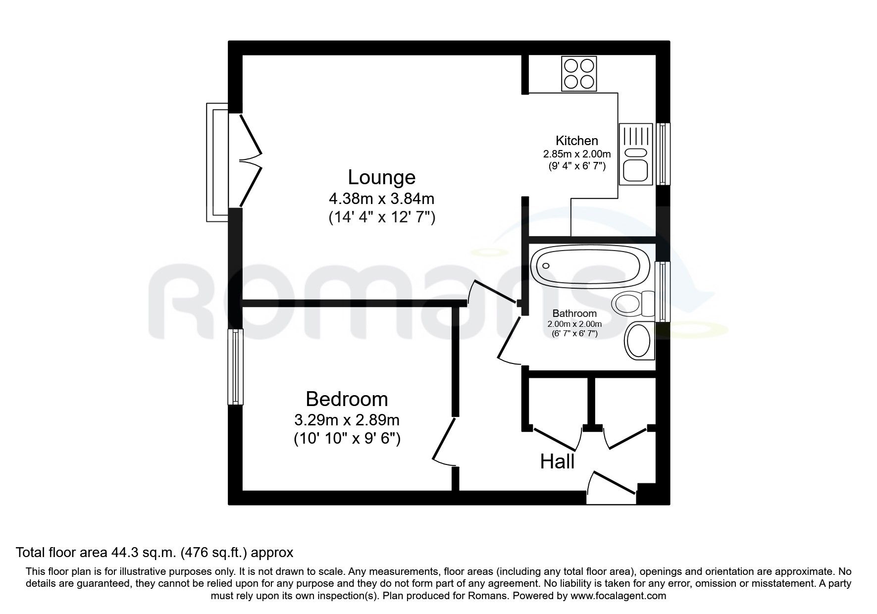 1 bed flat to rent in Ensemble House, Easdale Street, Redhouse, Swindon