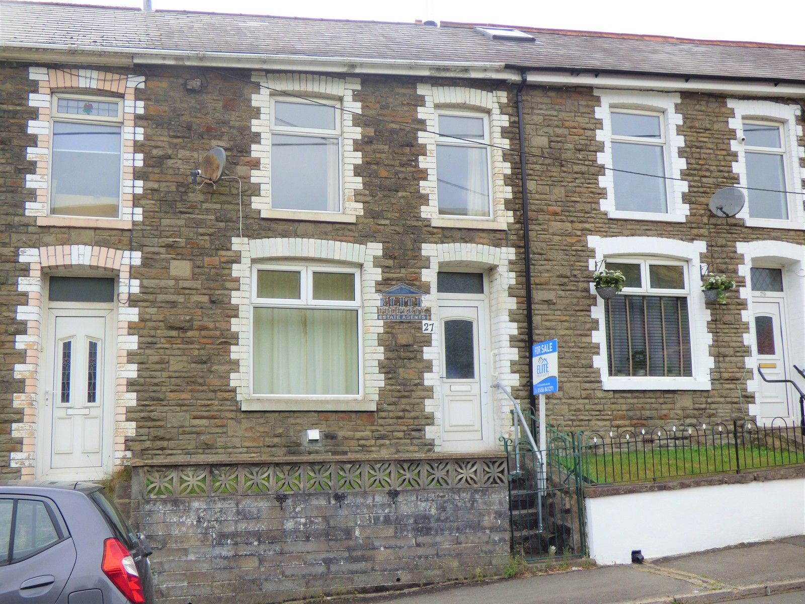 2 bed terraced house for sale in North Road, Ogmore Vale, Bridgend