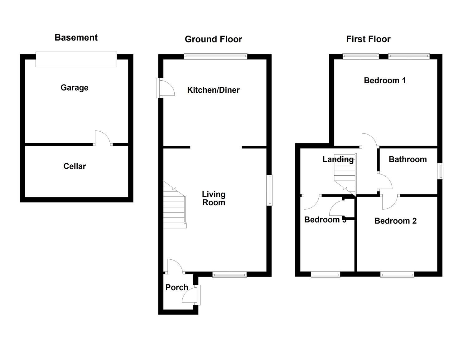 3 bed semidetached house for sale in Barnsley Road, Flockton