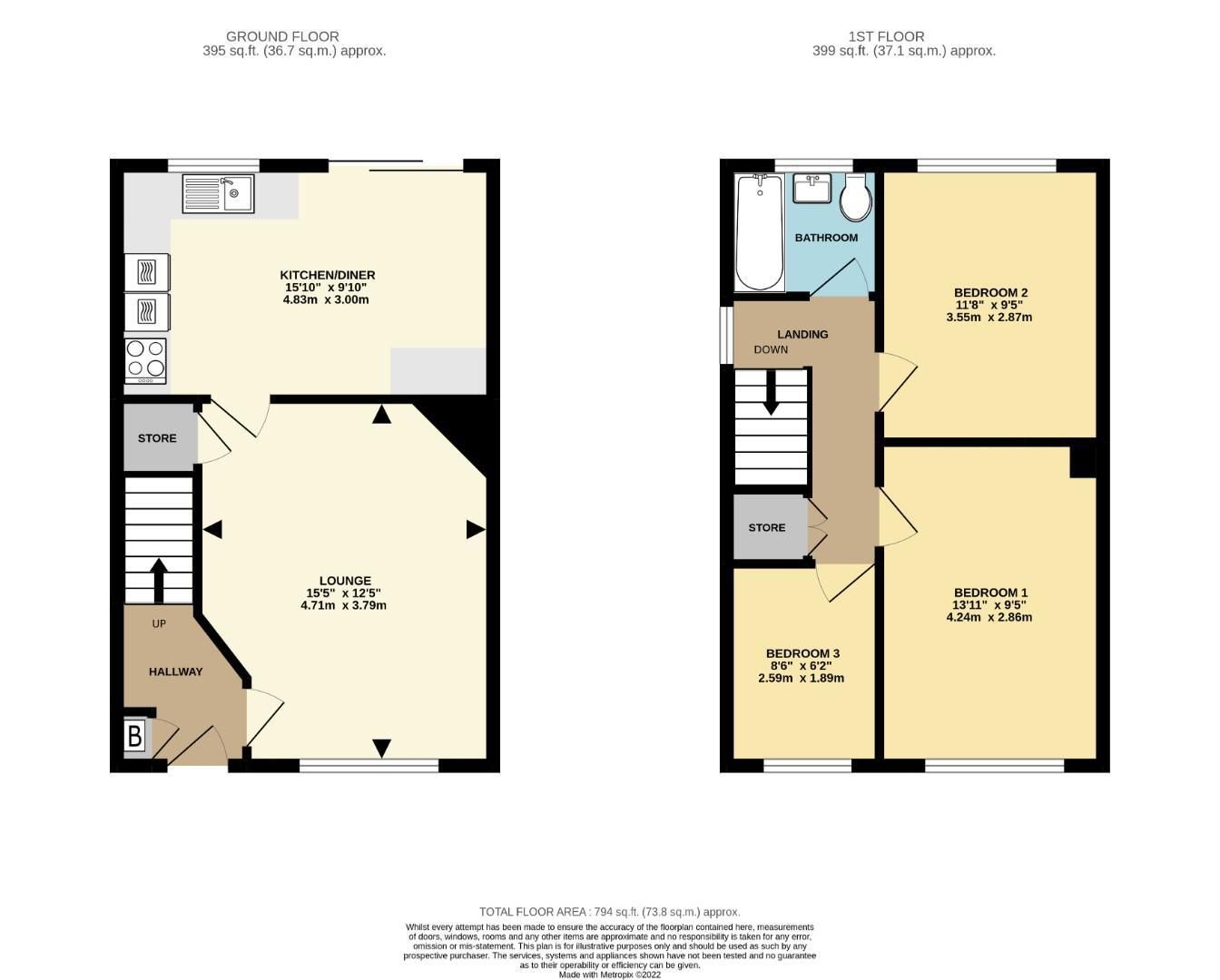 3 bed semidetached house for sale in Marsh Lane Gardens, Kellington