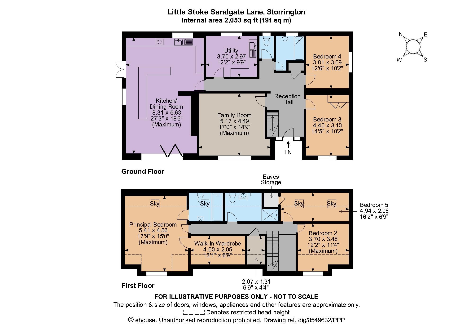 5 bed detached house for sale in Sandgate Lane, Storrington, Pulborough