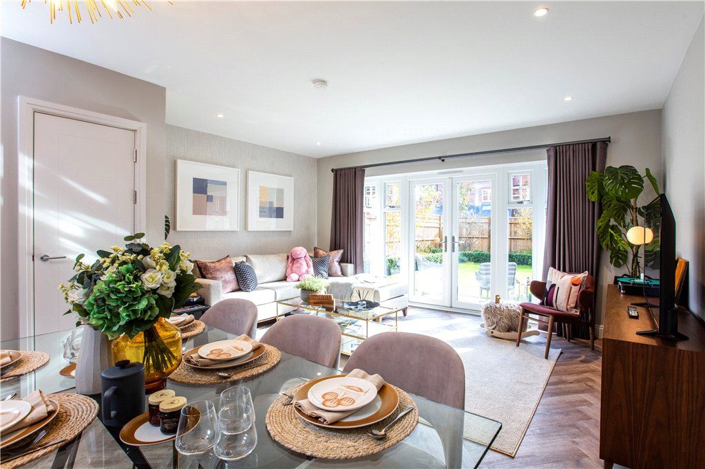 New home, 4 bed terraced house for sale in Hartland Village, Fleet