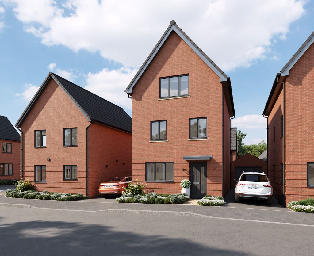 New home, 3 bed detached house for sale in "The Beech" at Curbridge, Botley, Southampton SO30