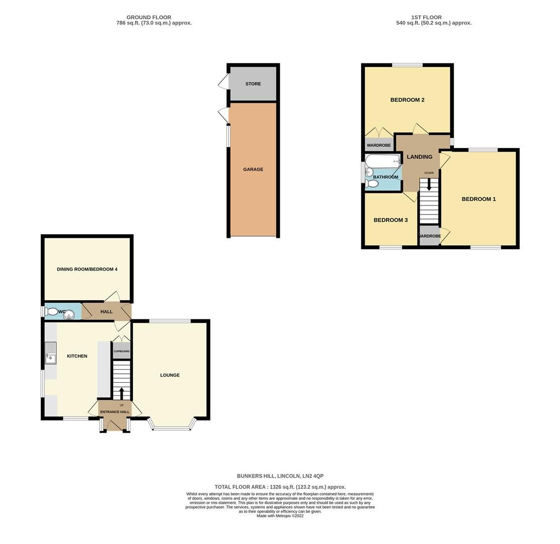 3 bed detached house for sale in Bunkers Hill, Lincoln LN2 Zoopla