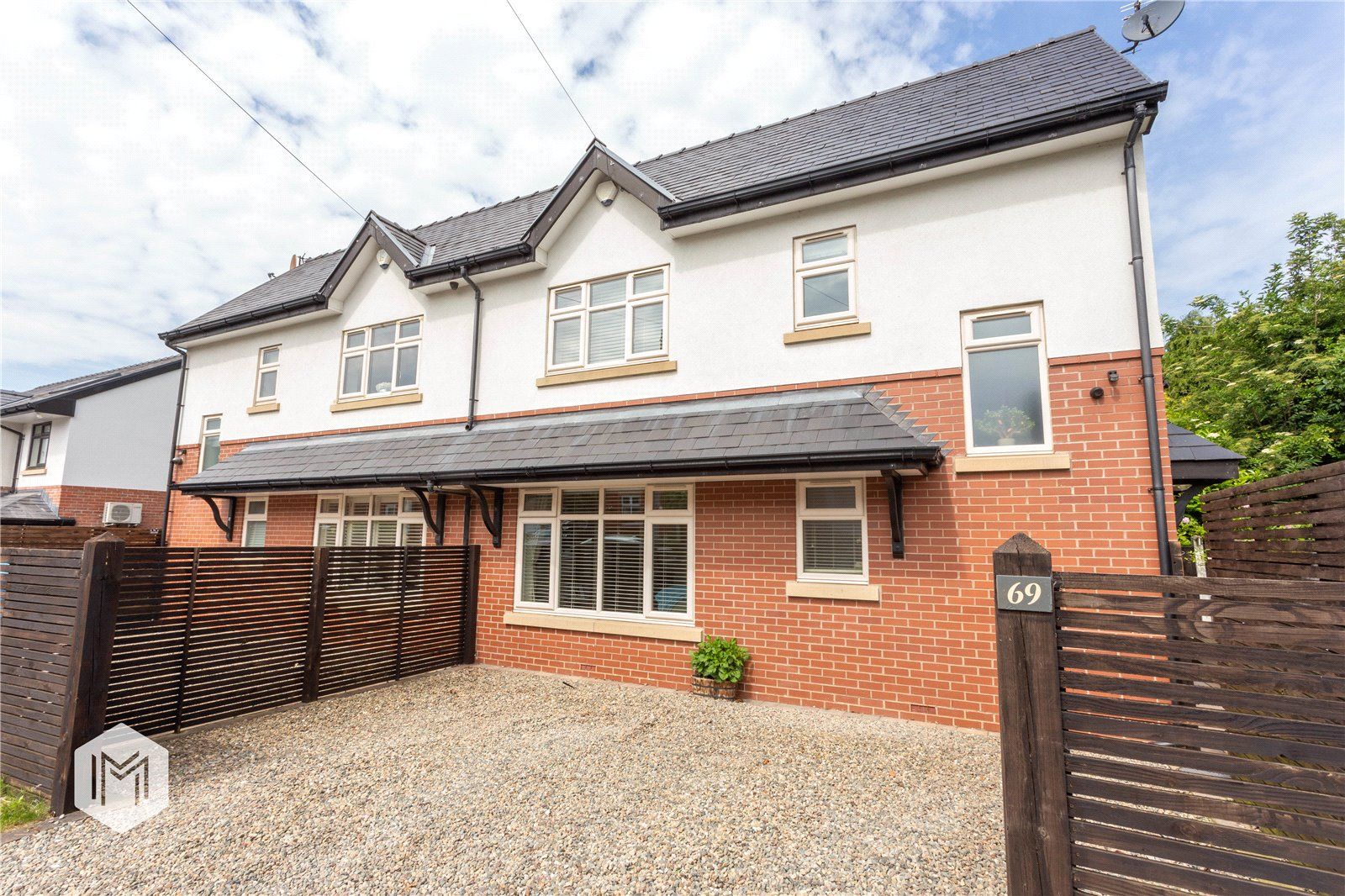 2 bed semidetached house for sale in Lambton Road, Worsley, Manchester