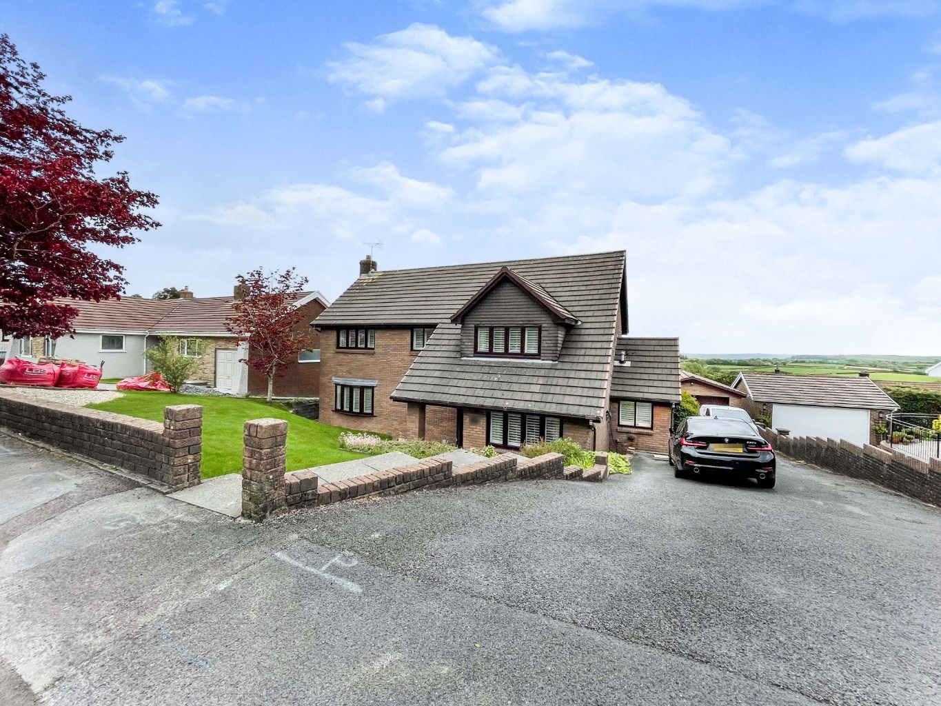 4 bed detached house for sale in Brodawel, Llannon, Llanelli