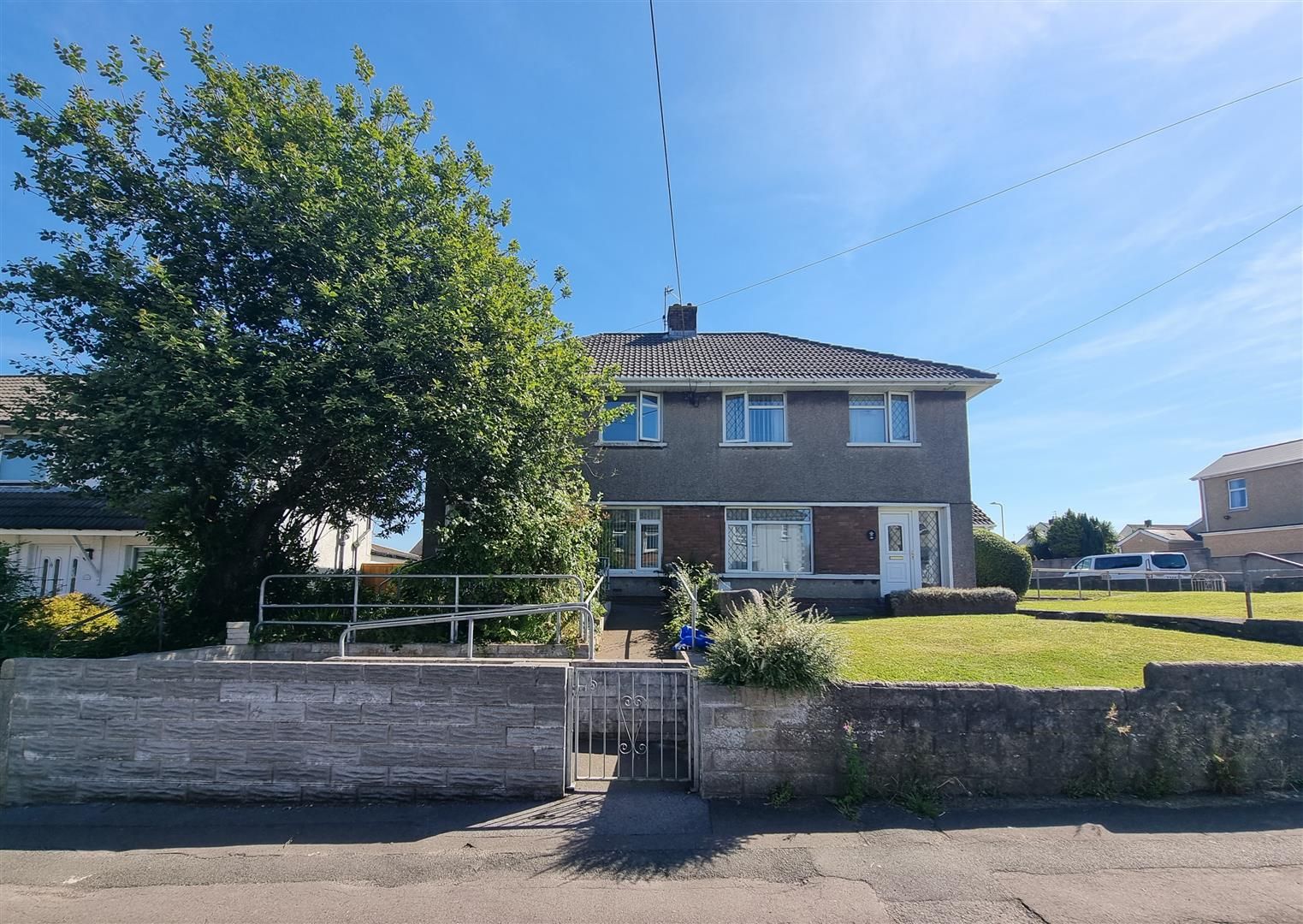 3 bed semidetached house for sale in Bryncoch Road, Sarn, Bridgend