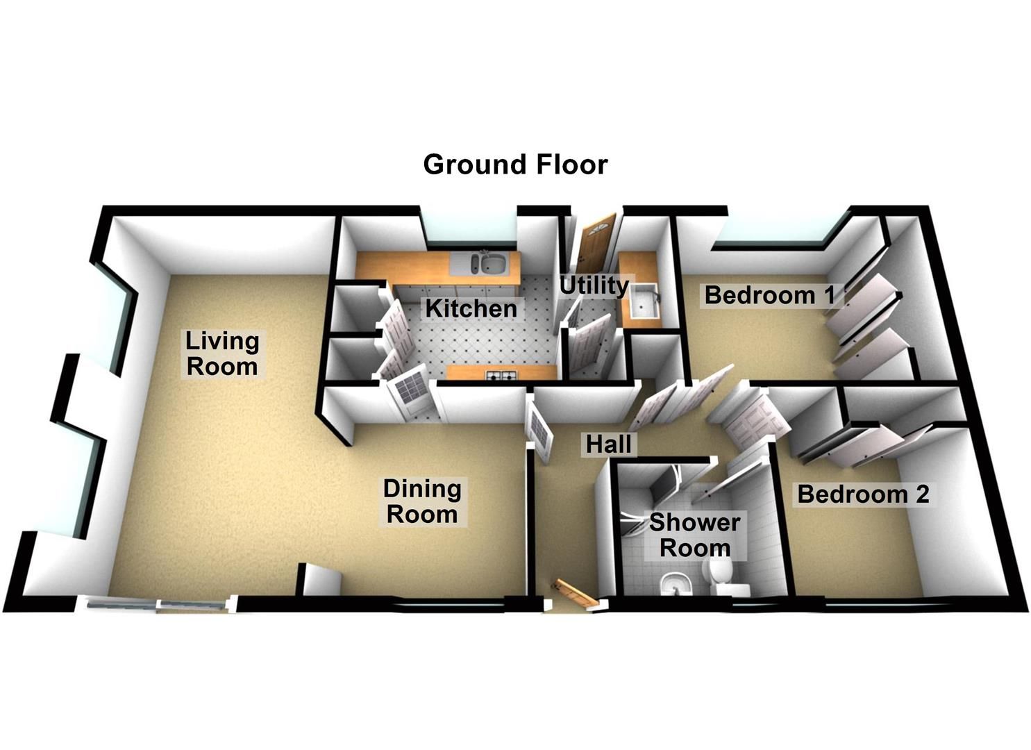 2 bed mobile/park home for sale in Severn Bank Park, StourportOn