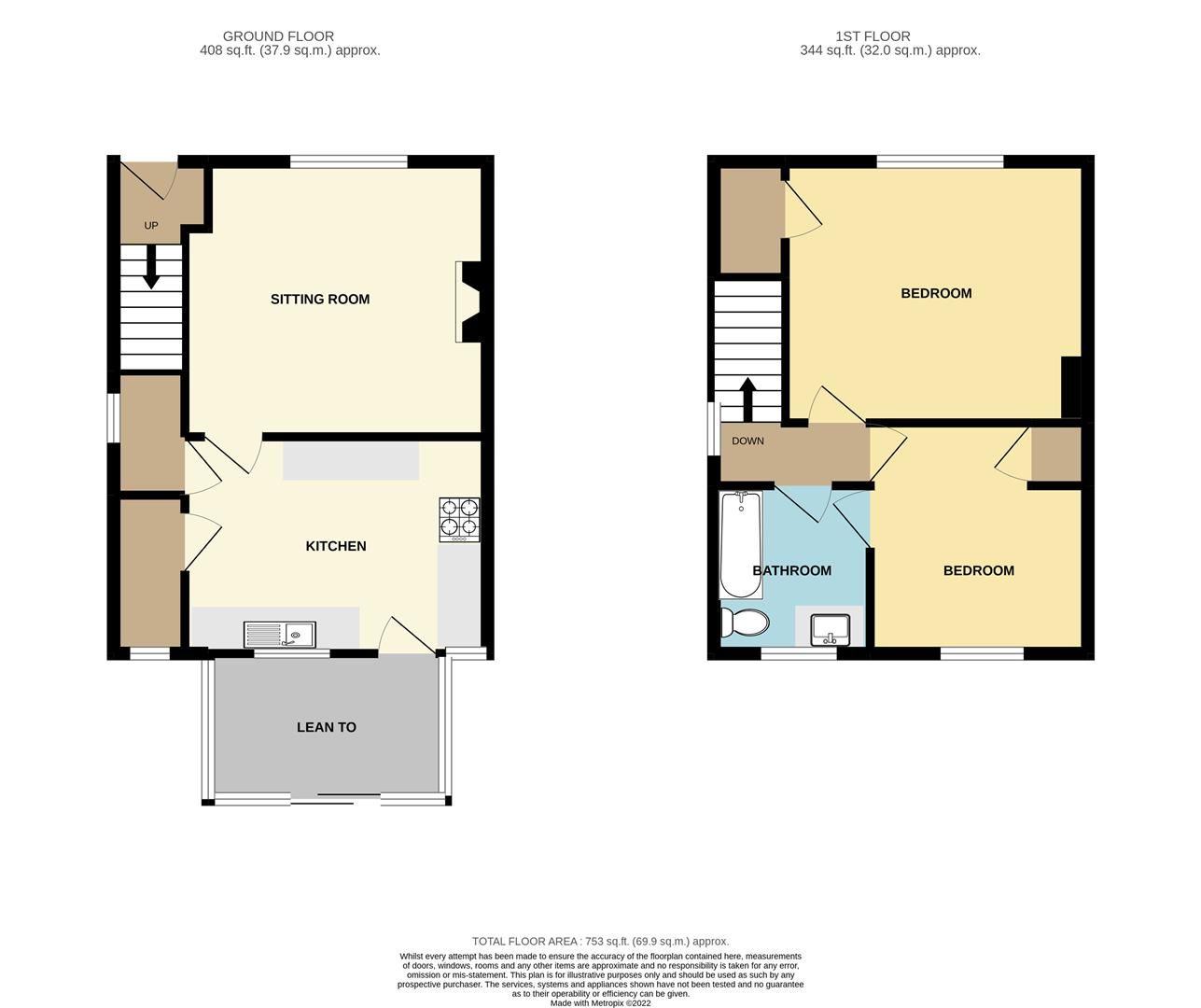 2 bed semidetached house for sale in Dennis Avenue, Beeston