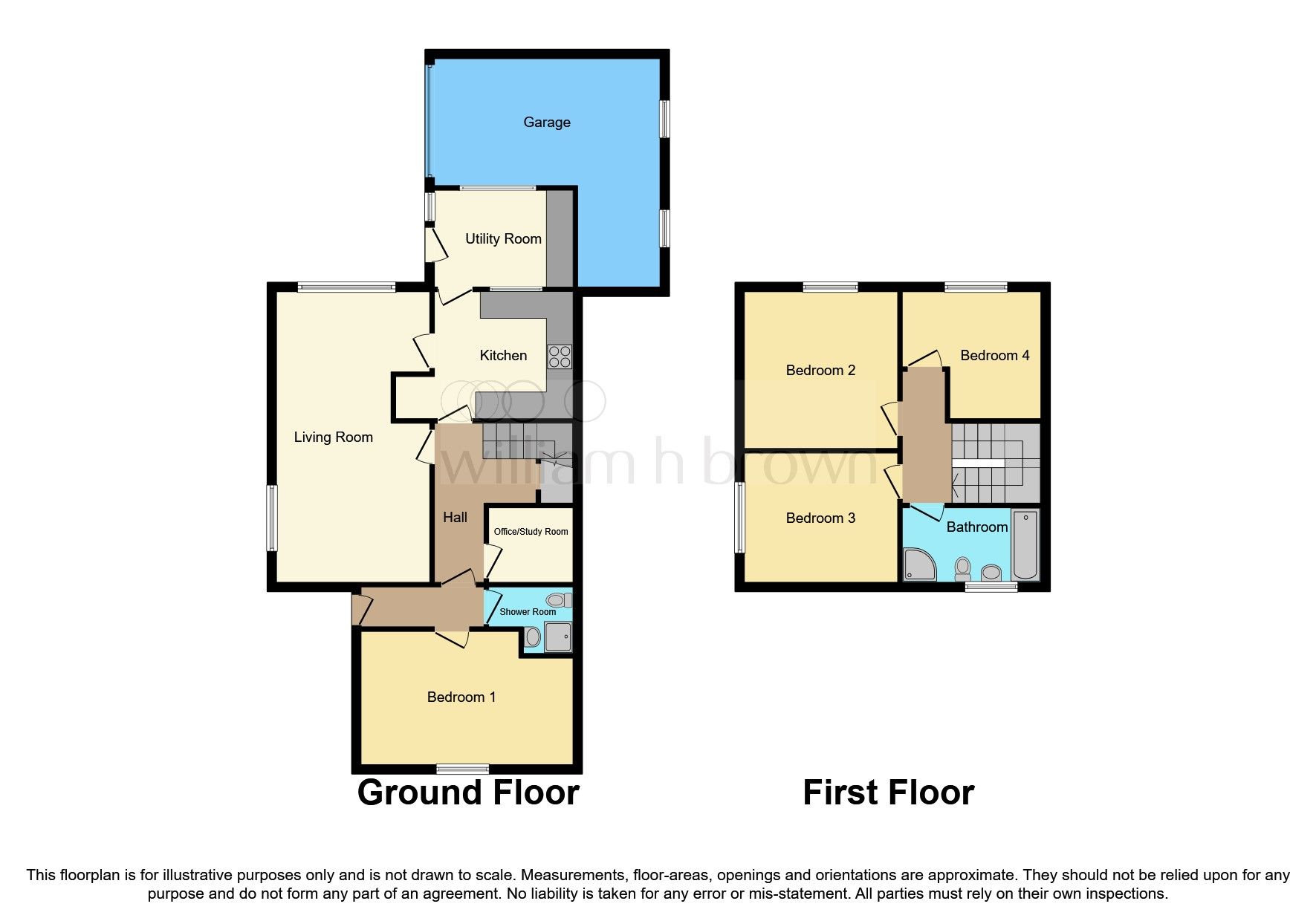 4 bed linkdetached house for sale in Lanchester Gardens, Worksop S80