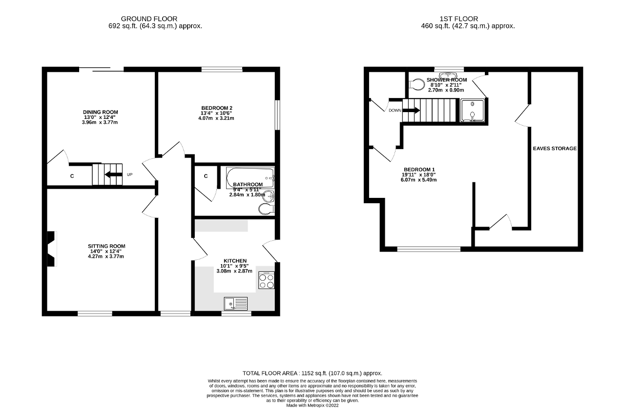 2 bed semidetached bungalow for sale in Horebeech Lane, Horam