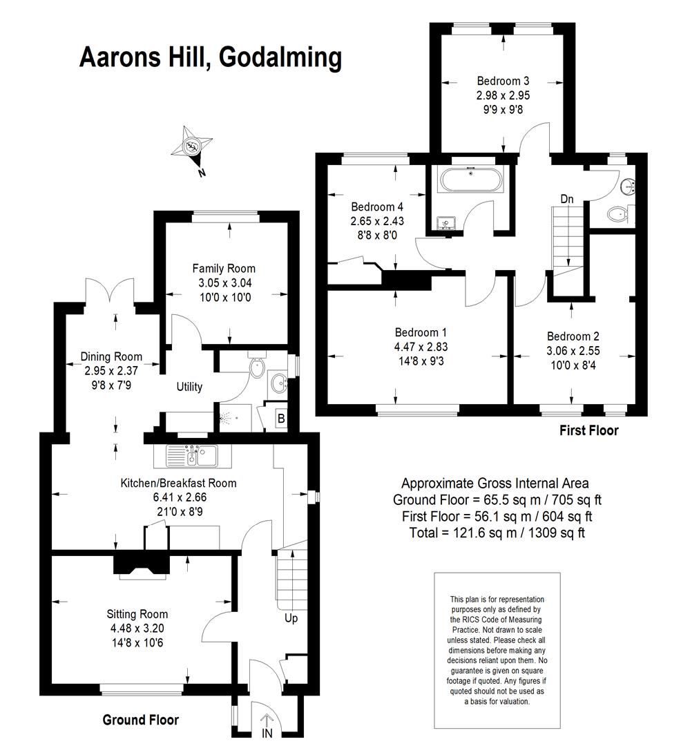 4 bed terraced house for sale in Aarons Hill, Godalming GU7 Zoopla