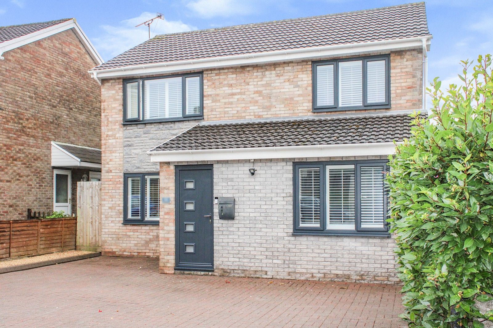 4 bed detached house for sale in Heol West Plas, Coity, Bridgend County