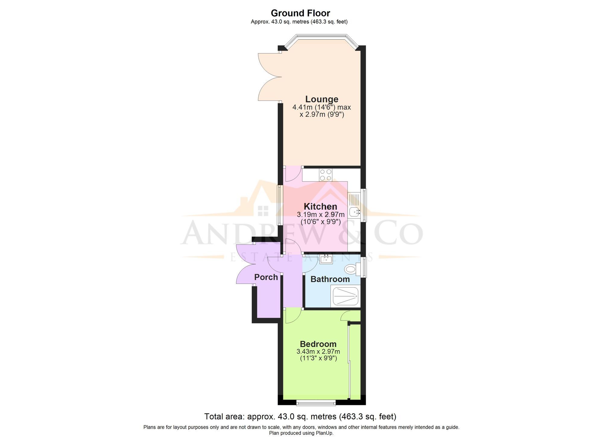 1 bed mobile/park home for sale in Yew Tree Park Homes, Charing TN27