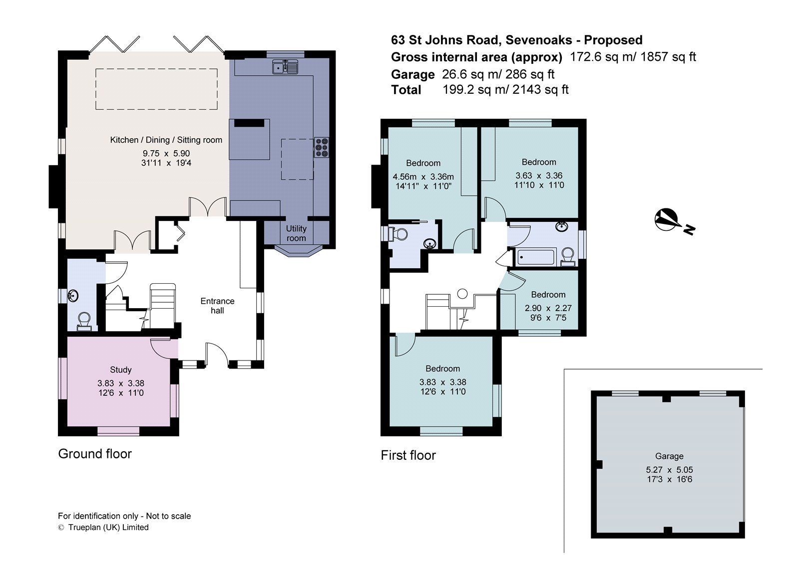 3 bed detached house for sale in St. Johns Road, Sevenoaks, Kent TN13