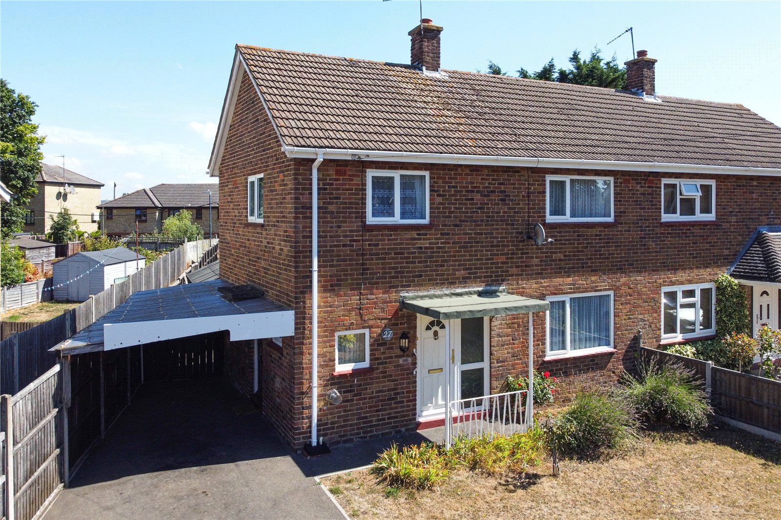3 bed semidetached house for sale in Highland Road, Maidstone, Kent